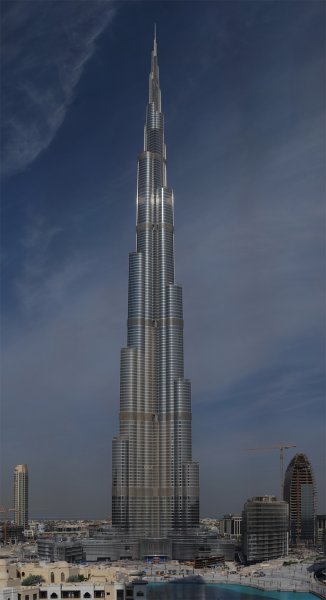 na tejto nádhernej fotografii je vidieť Vežu Dubaja v celej svojej kráse .